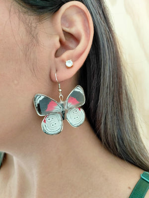 Aretes de mariposa 88