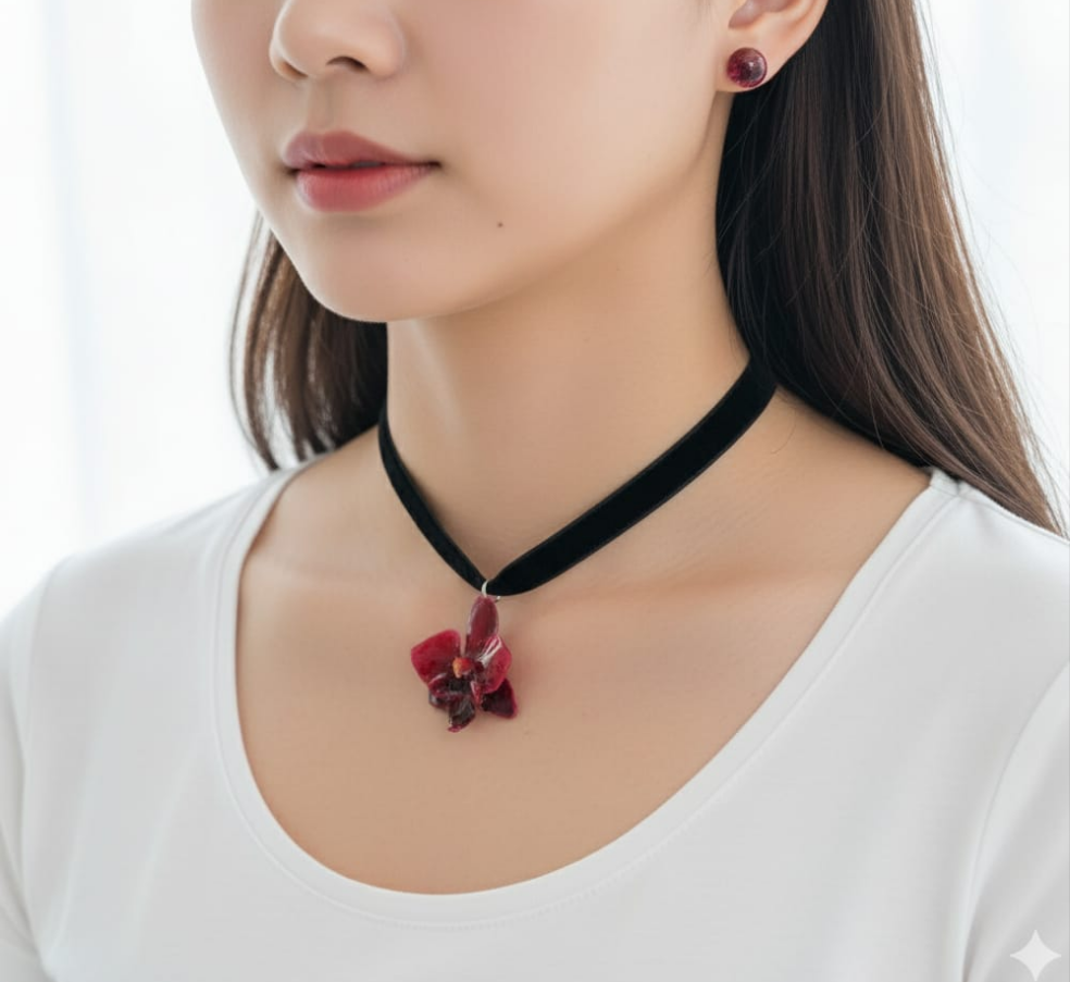 Juego de Orquídea Fucsia