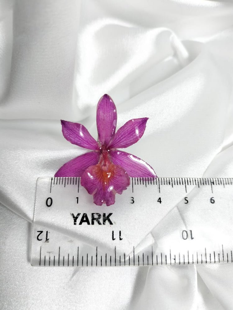 Broche de orquídea bugambilia