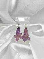 Aretes de jacarandas