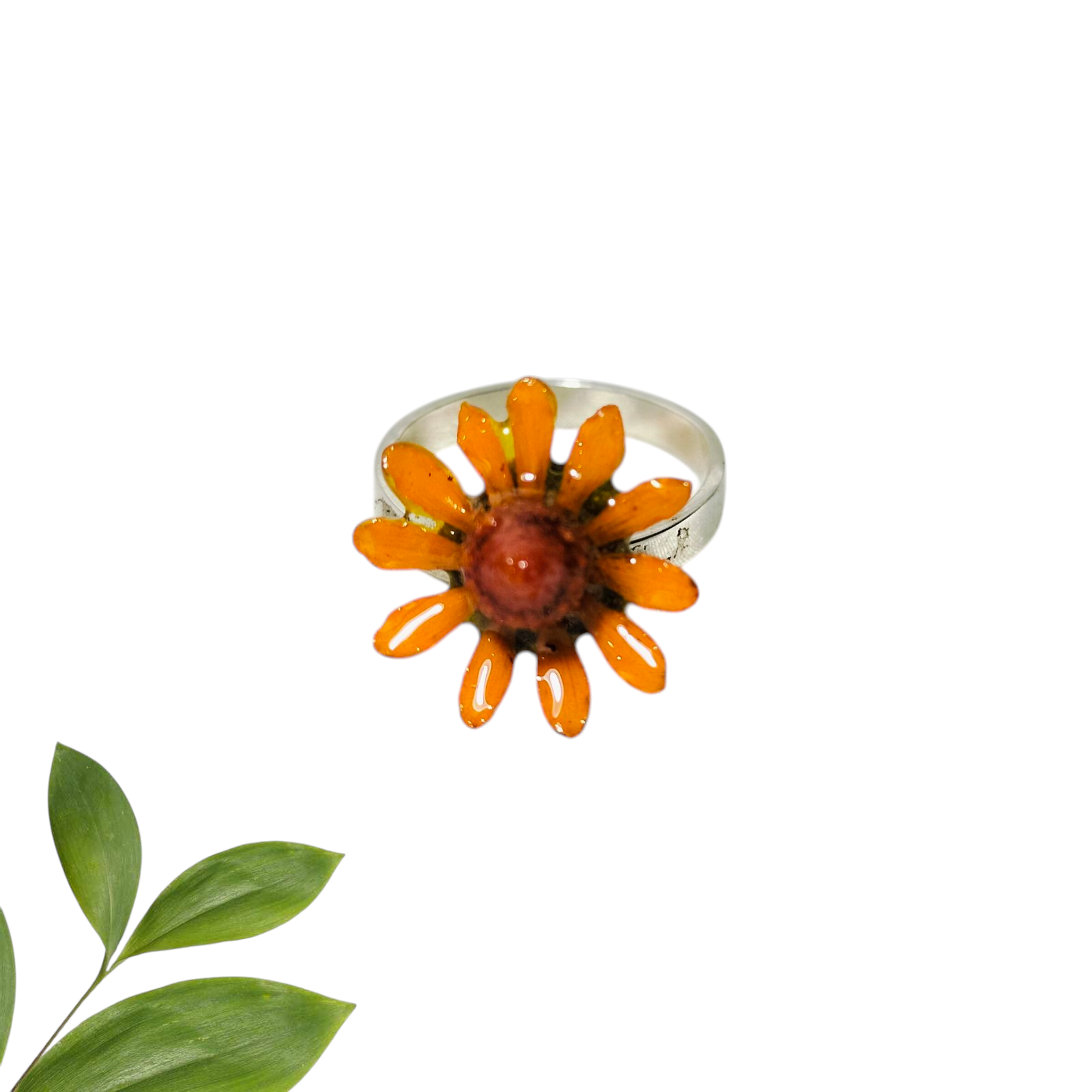 Anillo de Mini Girasol