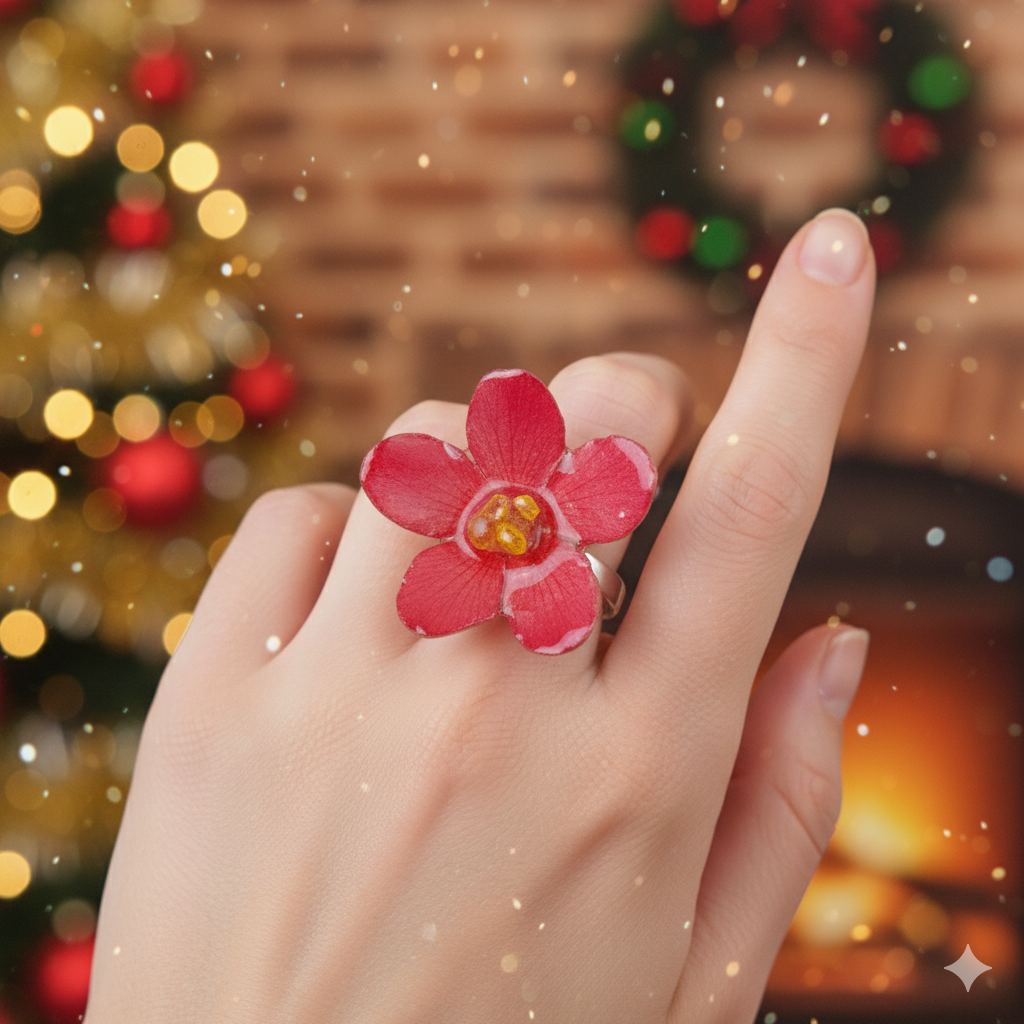 ANILLO Flor de peregrina