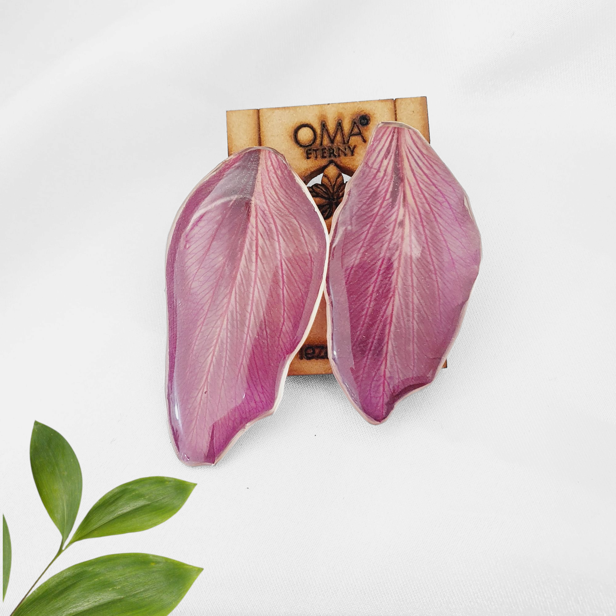 Orquidea color vino