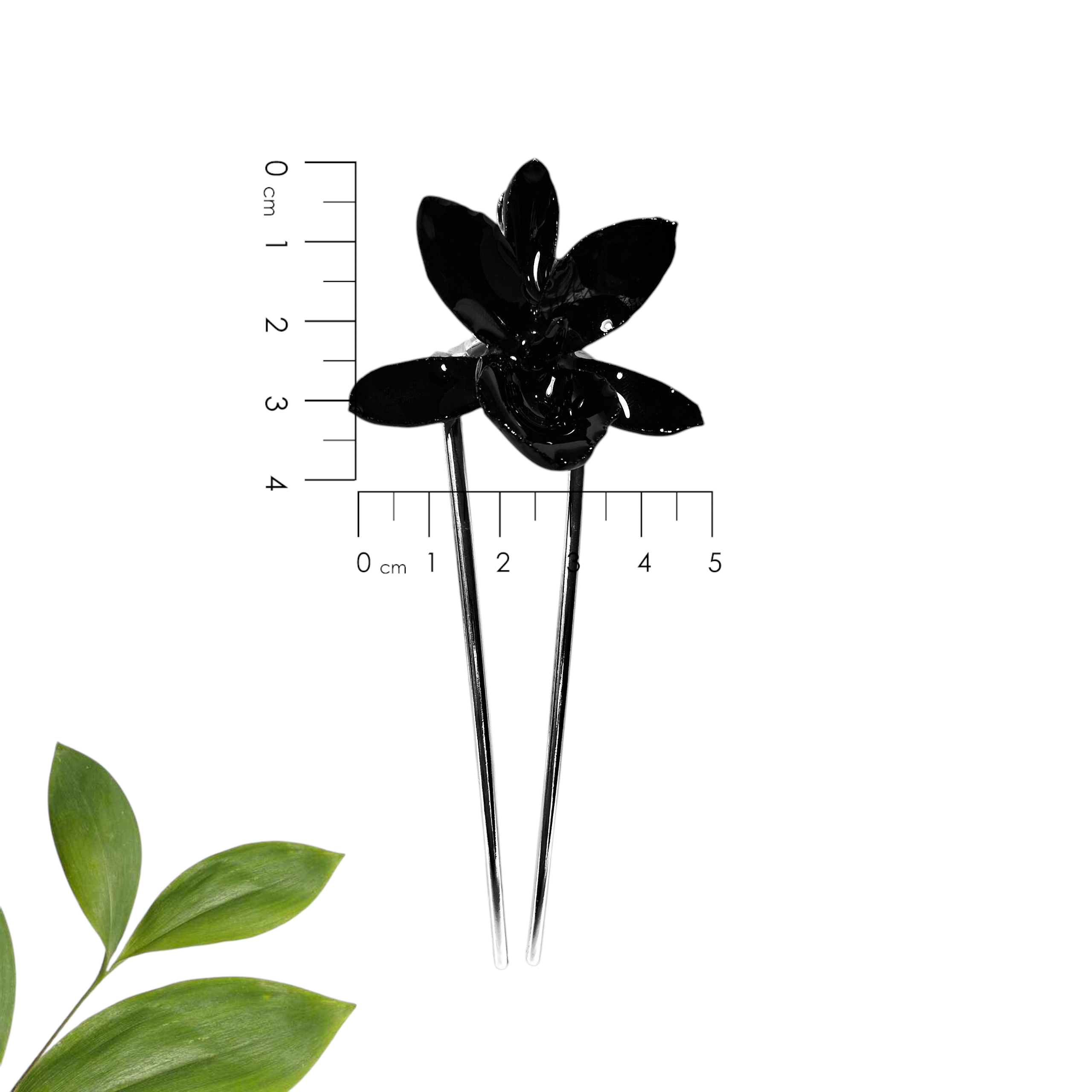 Horquilla de Orquídea Negra