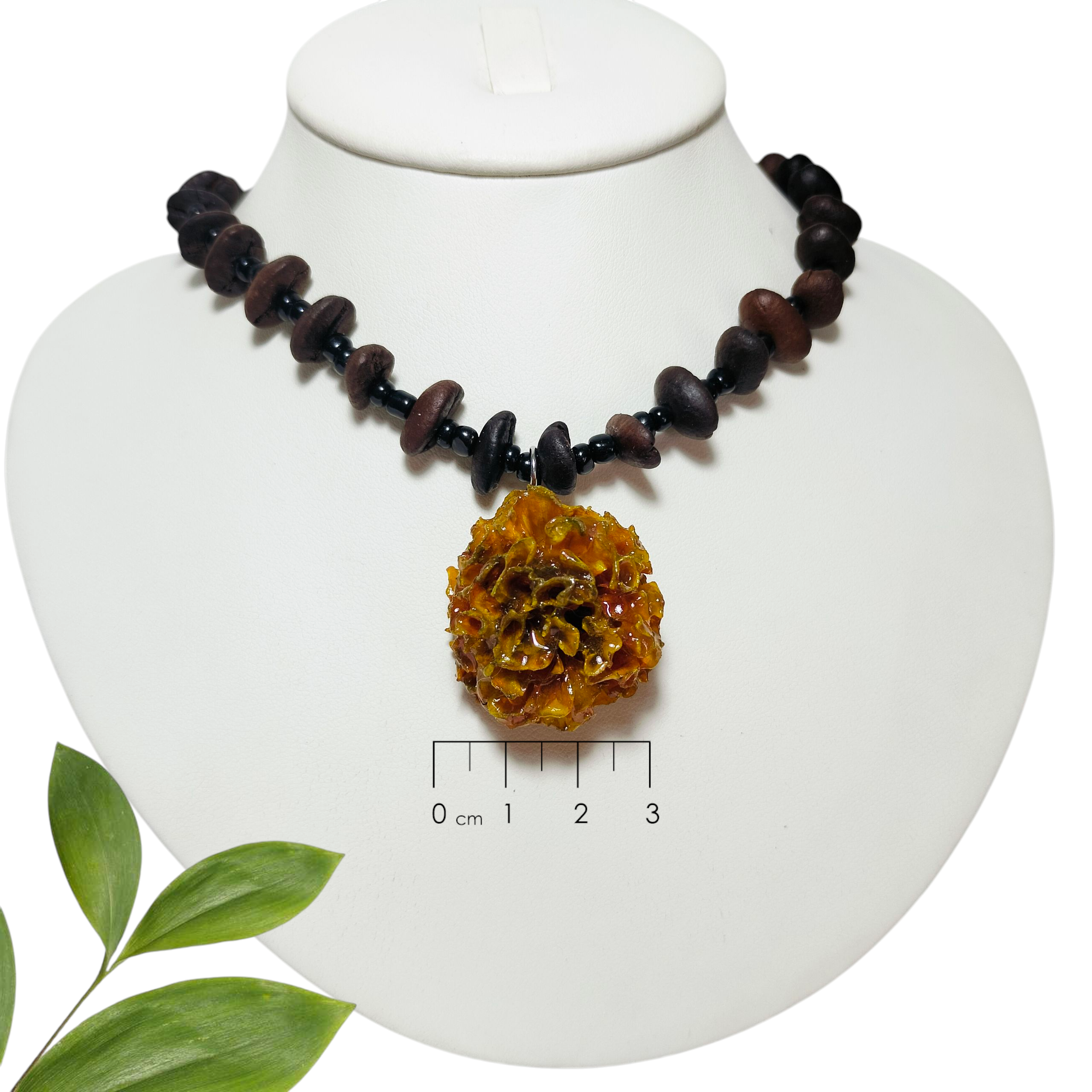 Cempasúchil con Collar de Café