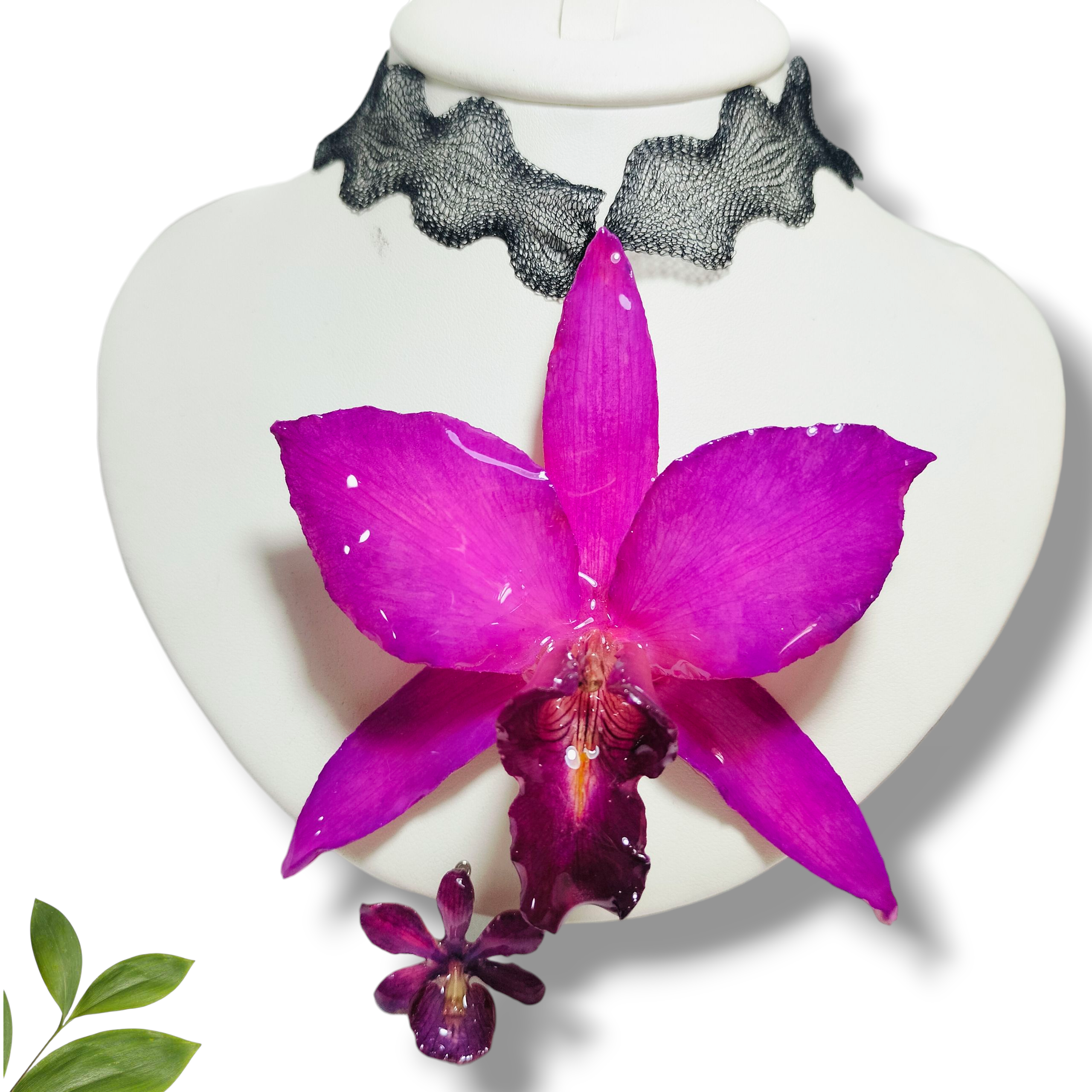 Juego de Orquídeas Moradas