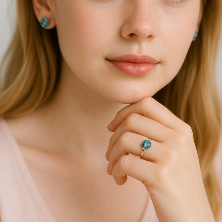 Juego de Flor No Me Olvides