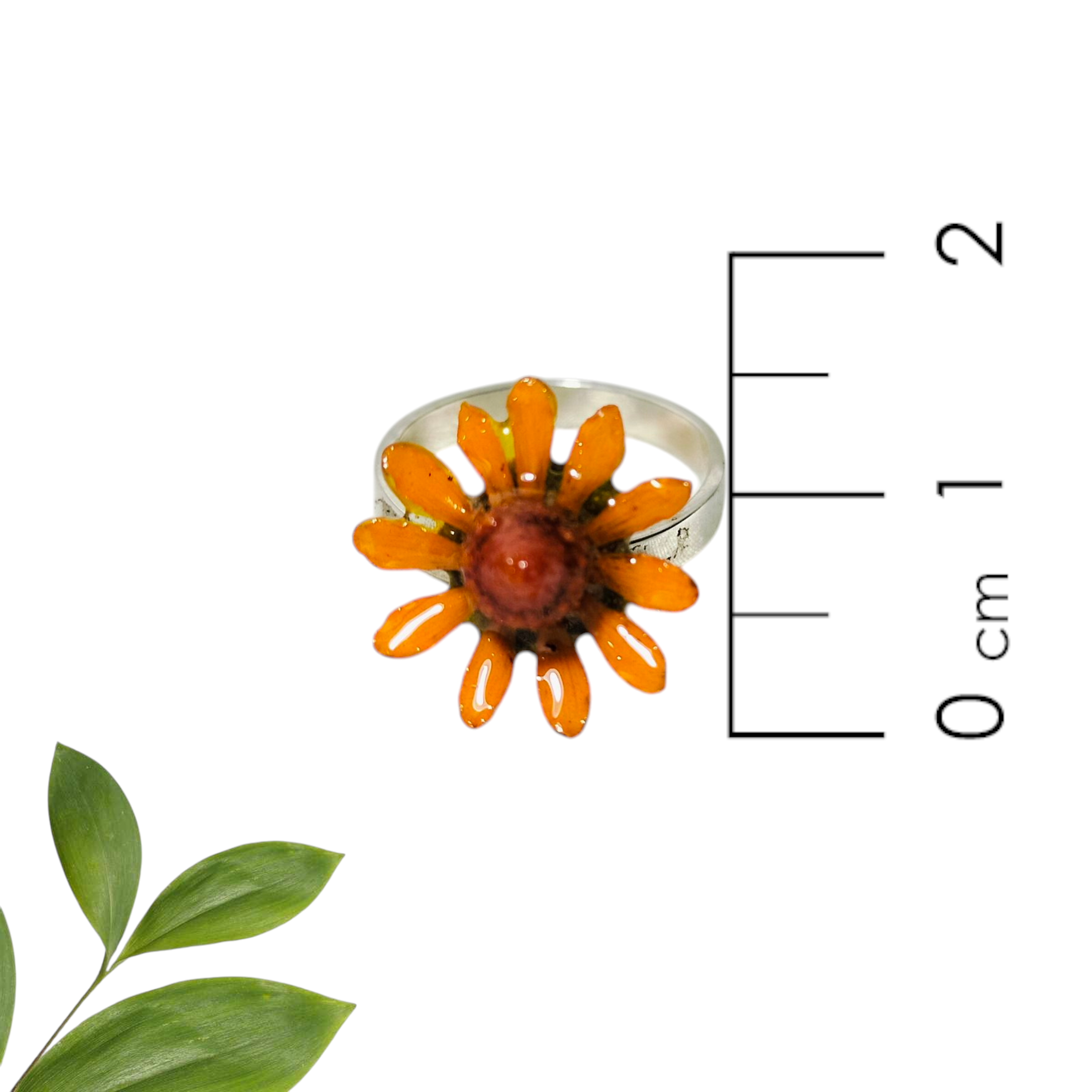 Anillo de Mini Girasol