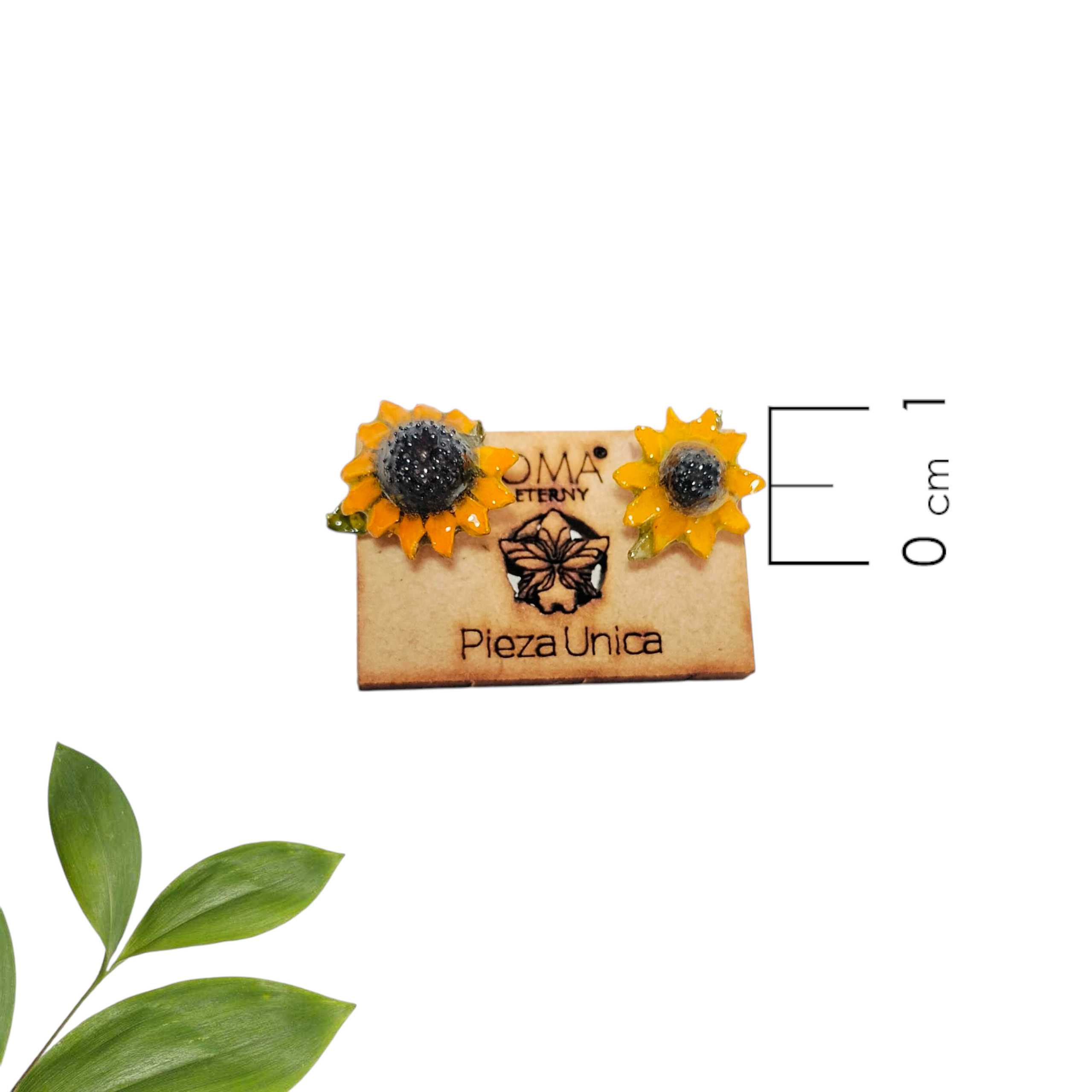 Aretes de Mini Girasoles