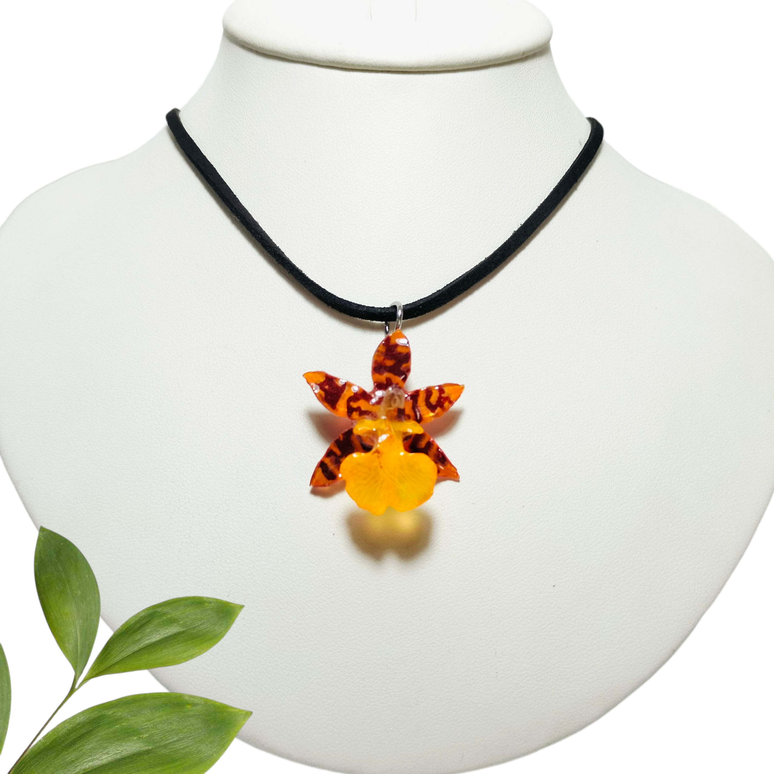 Orquídea Naranja Fosforescente