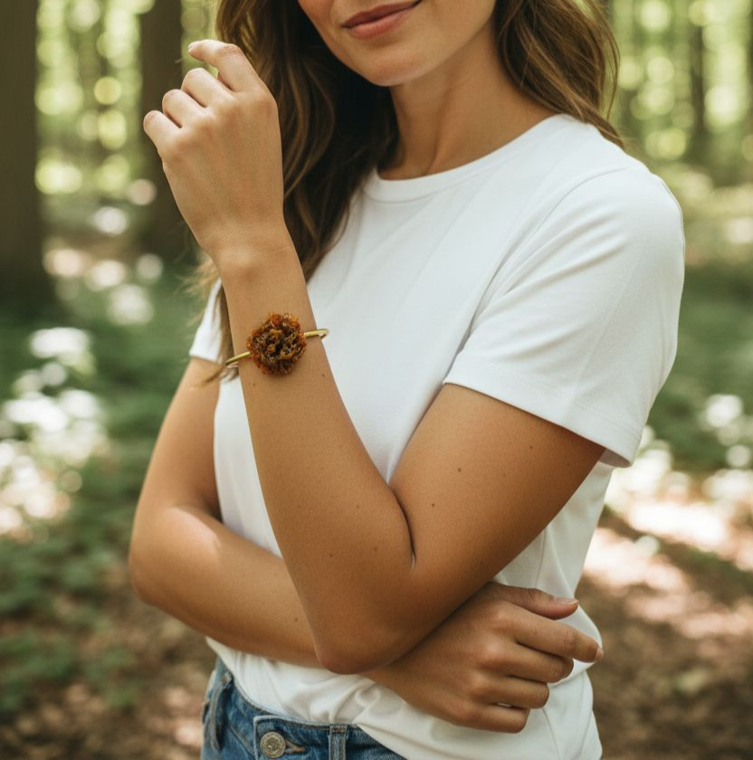 Brazalete de Cempasúchil