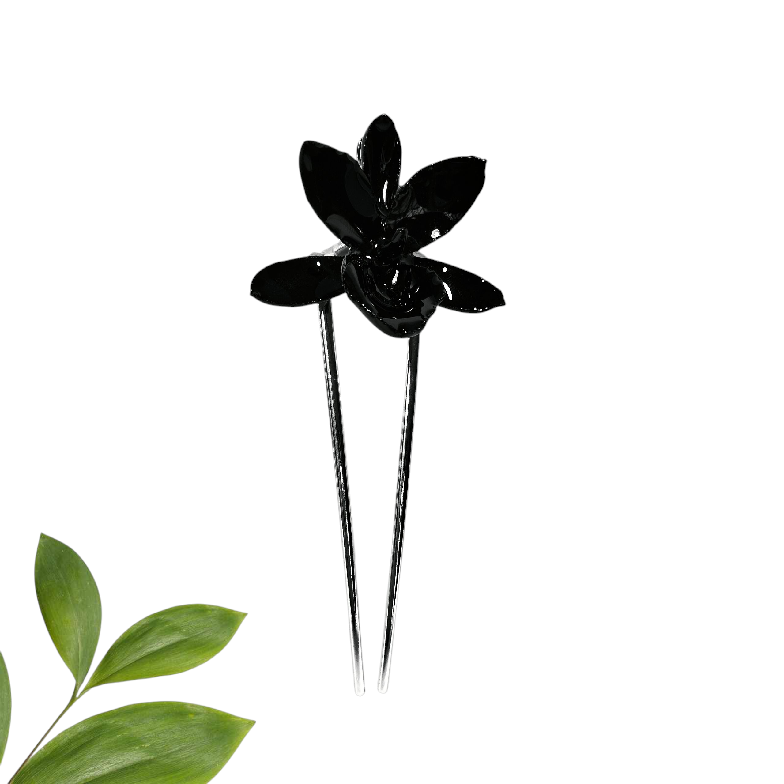 Horquilla de Orquídea Negra