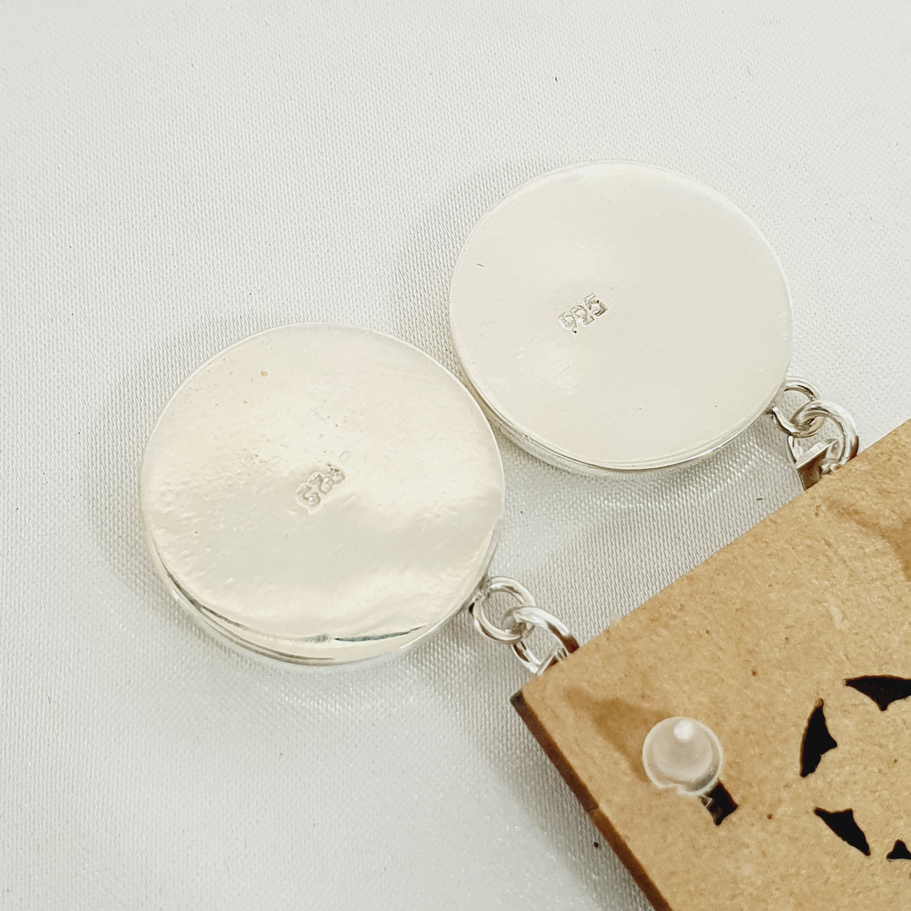 Aretes Fragmento de ala azul