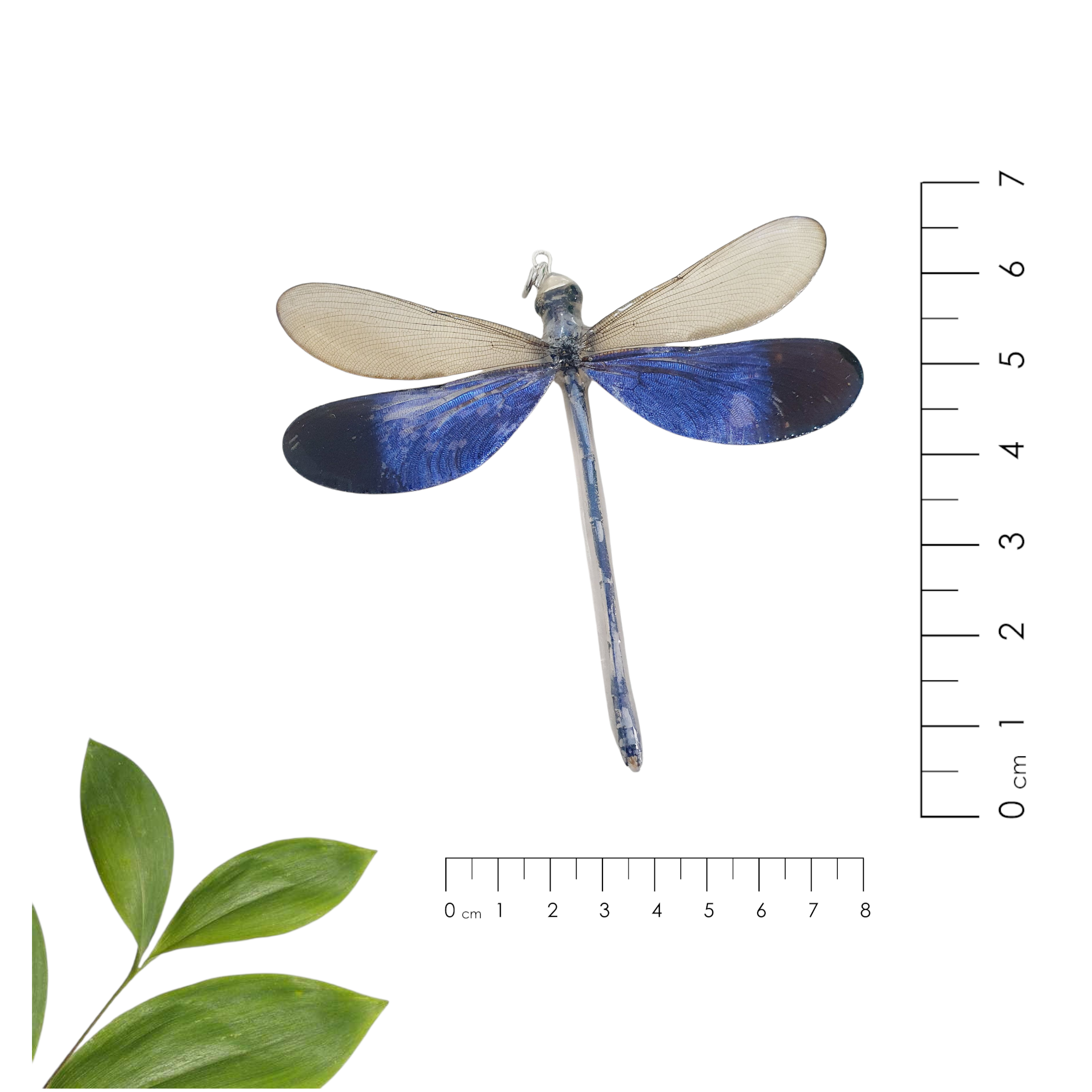 Broche de cabello de Libélula tornasol