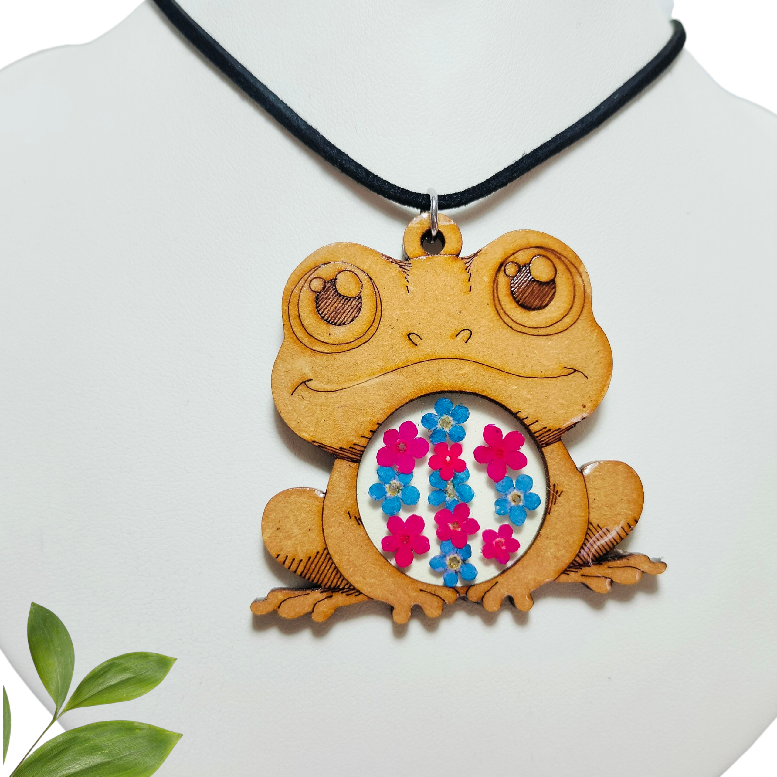 Ranitas de Madera con Florecitas