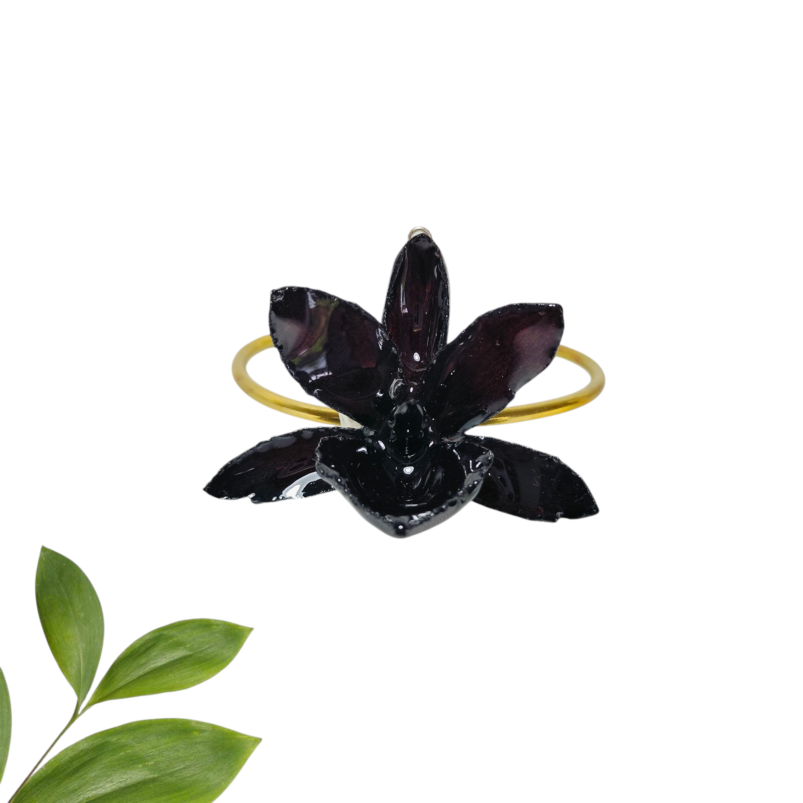 Brazalete de Orquídea Negra