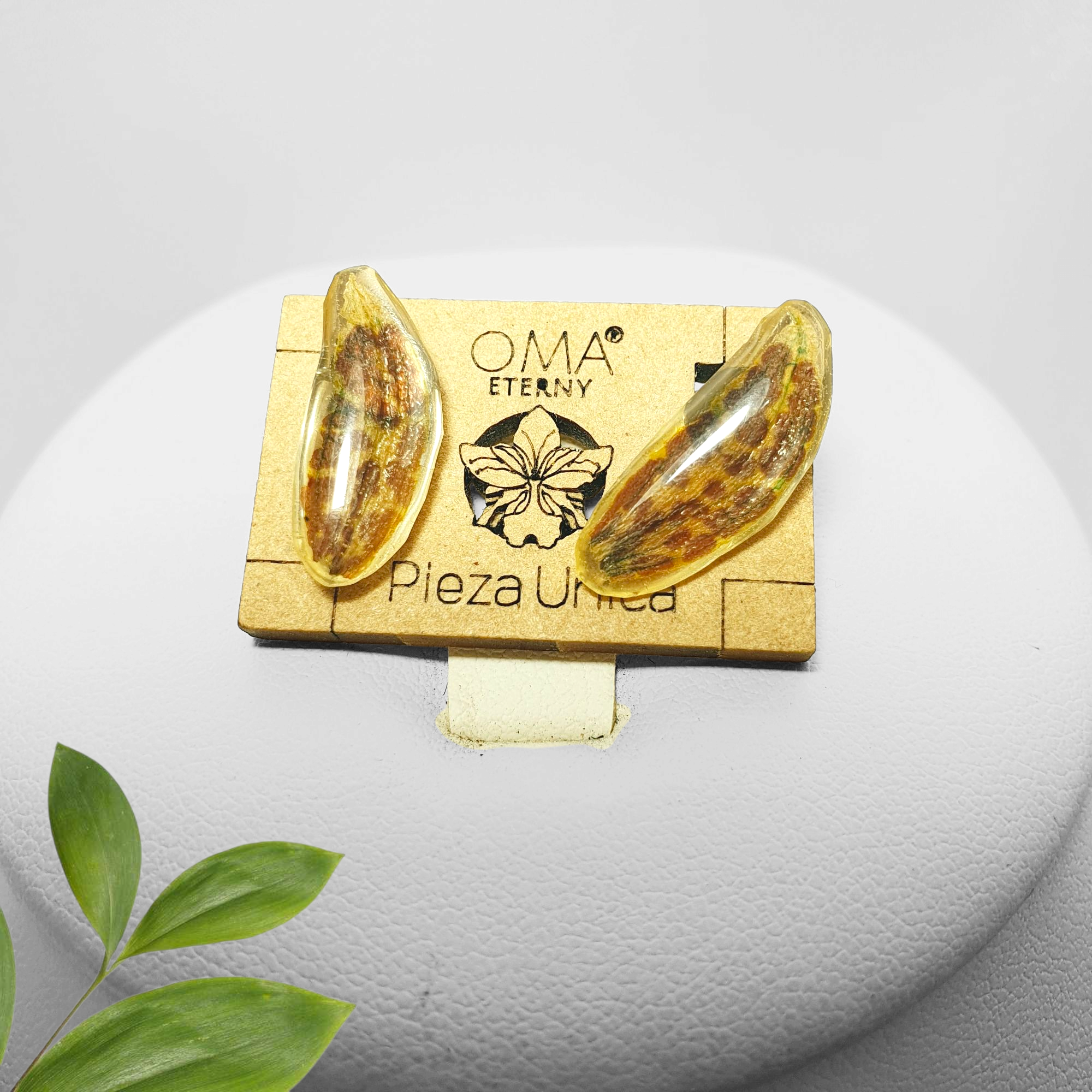Juego de mariposa amarillo y café