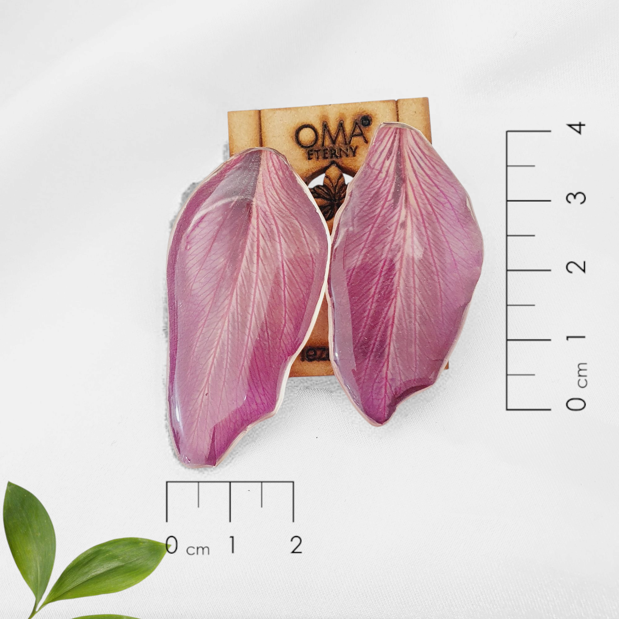 Orquidea color vino