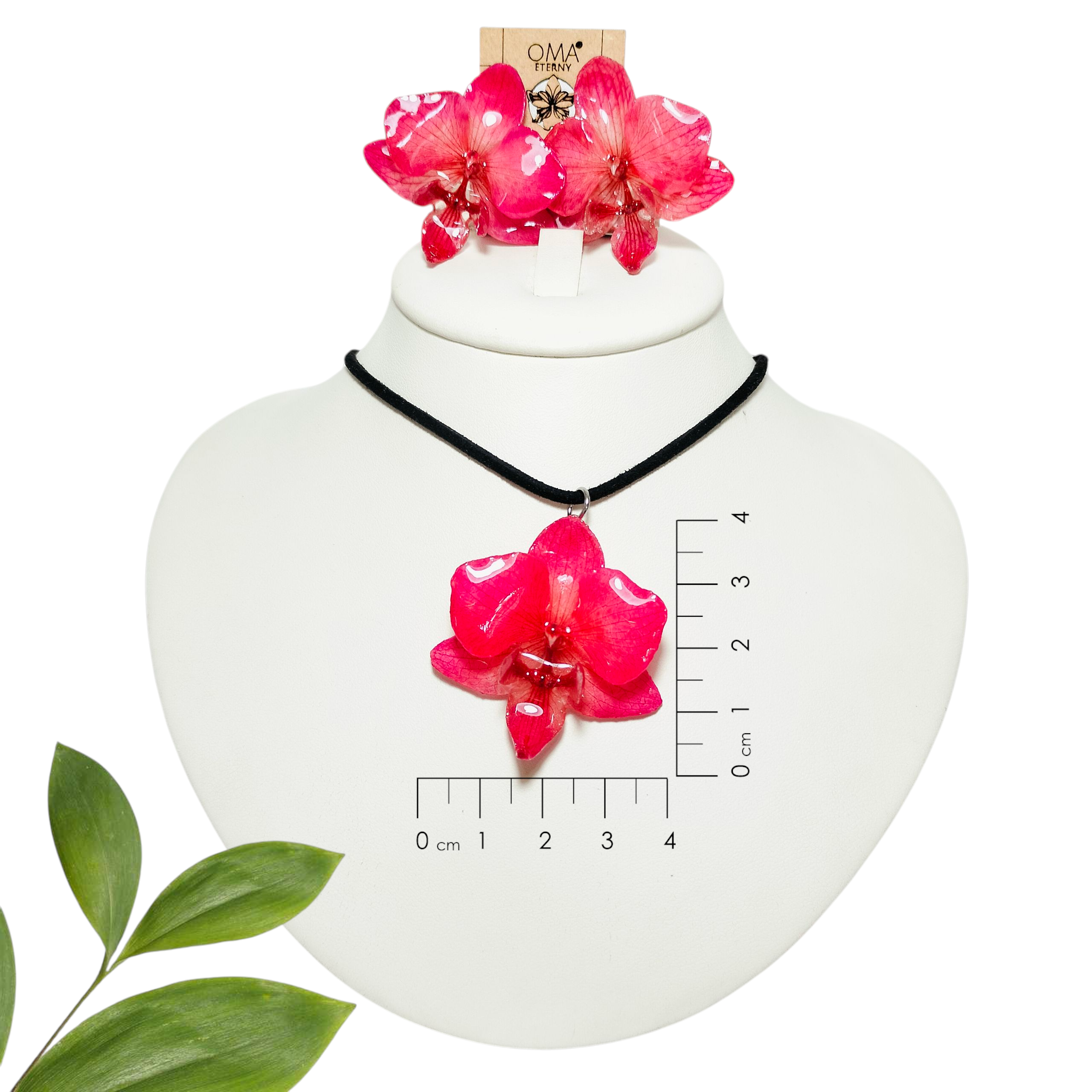 Juego de Orquídeas Rosas