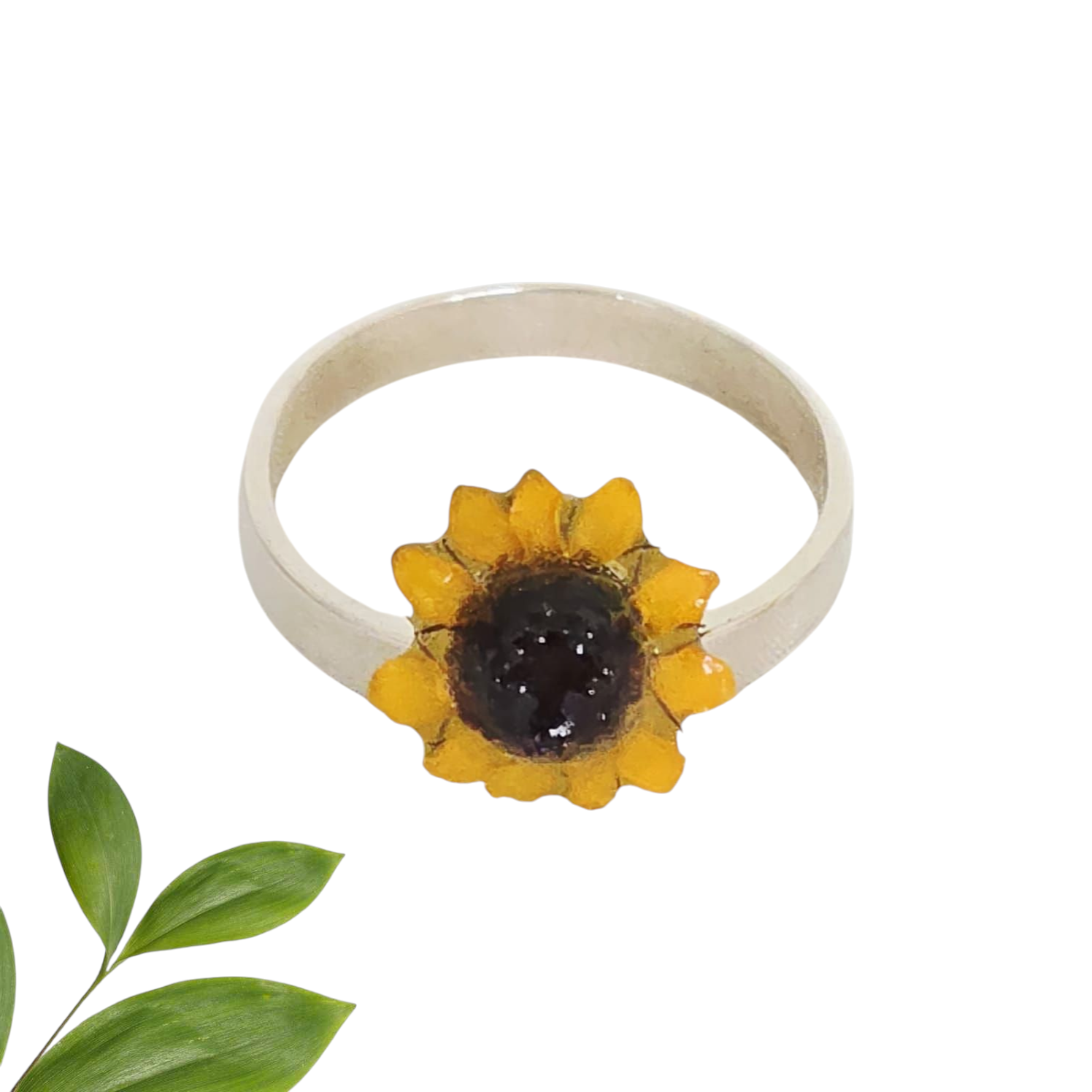 Anillo de Mini Girasol