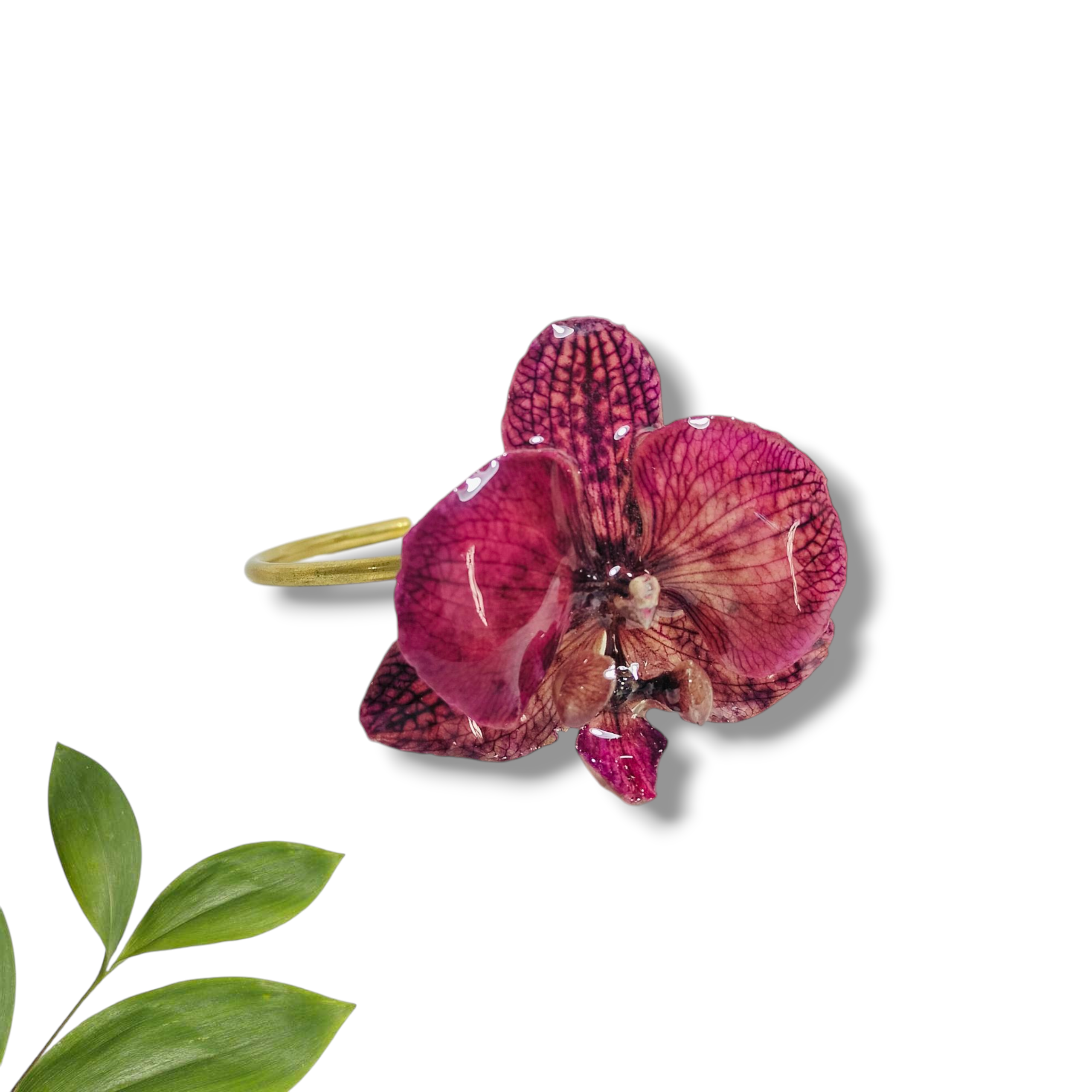 Brazalete de Orquídea Morada