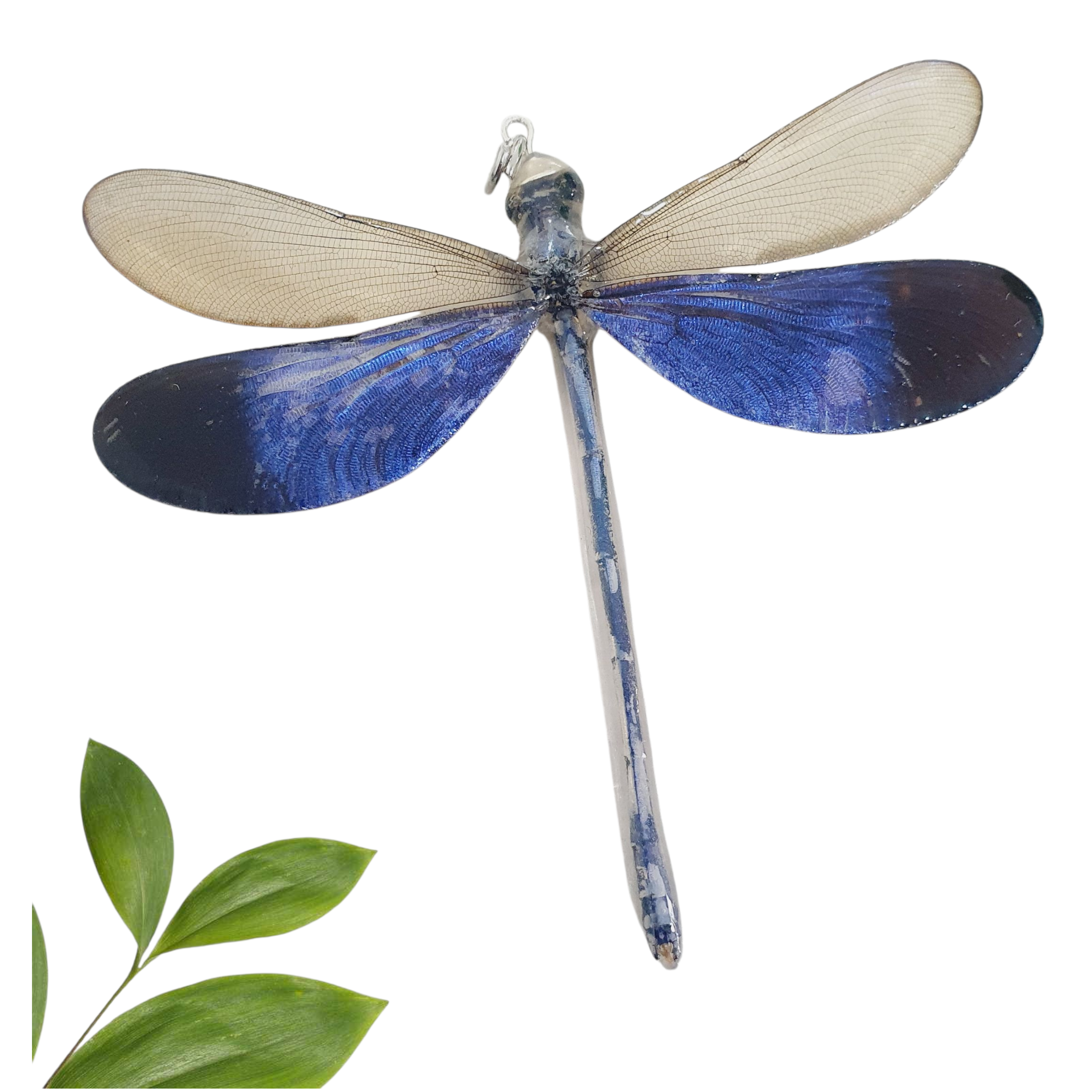 Broche de cabello de Libélula tornasol